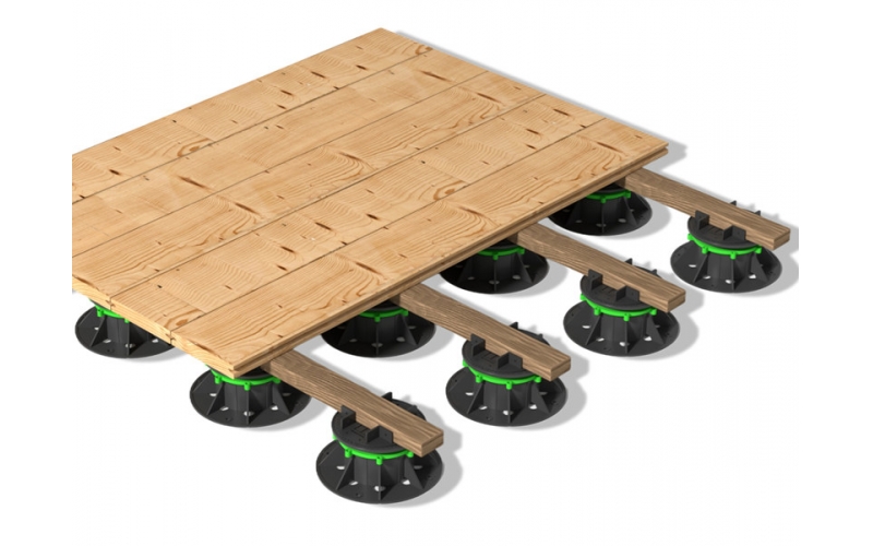 木塑龙骨支撑器