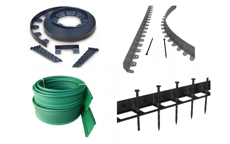 塑料草石隔离带