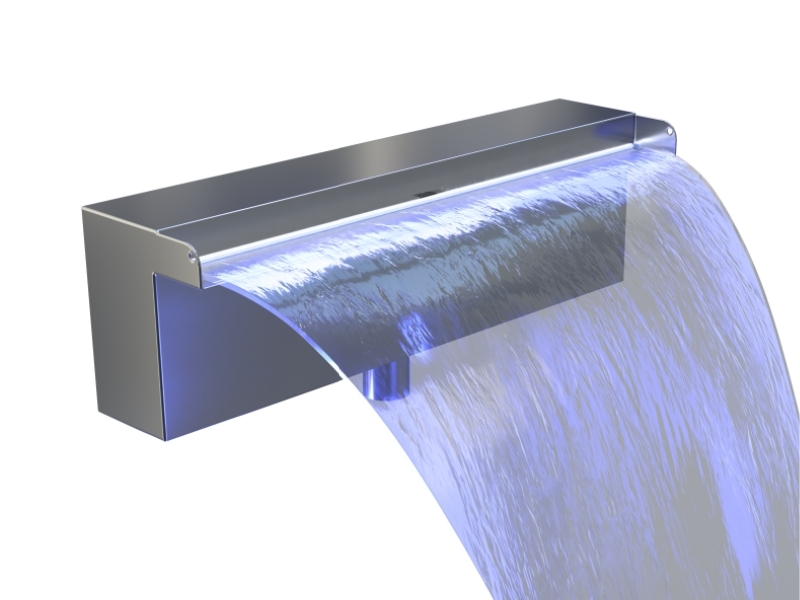 不锈钢瀑布出水口